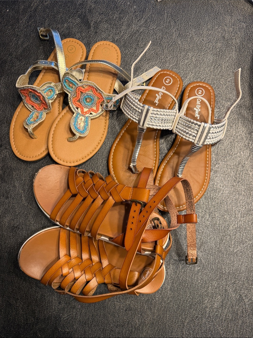 Girls Sandals- size 2